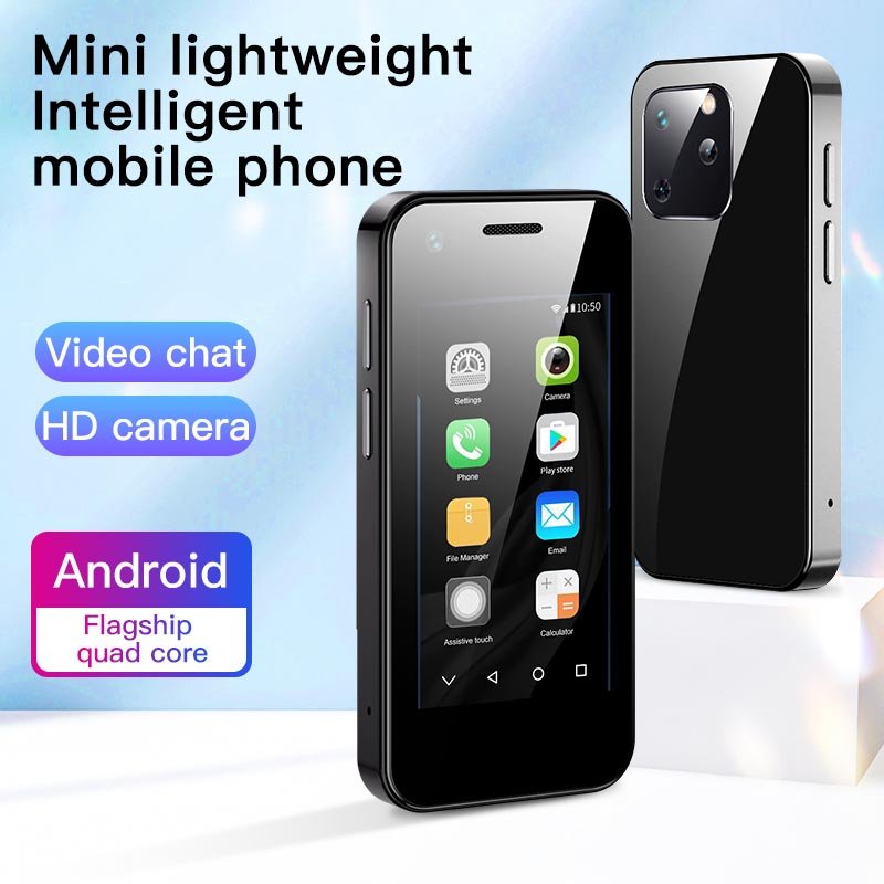 XS13 SOYES Pro Mini Smartphone 2.5'' Display Android 2GB RAM 16GB ROM Quad Core Google Play 3G WCDMA Pocket Mible Phone